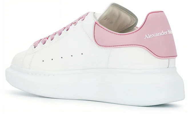 (W) Zapatillas Alexander McQueen Oversized 'Blanco Rosa' 621056 WHXMT 9377 Shop (W) Zapatillas Alexander McQueen Oversized 'Blanco Rosa' 621056 WHXMT 9377
