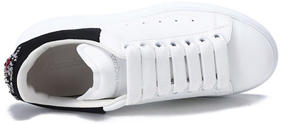 (W) Zapatillas Alexander McQueen Oversized 'Blanco Negro Corazón Cristal' 667238-WIAF2-9061 Purchase (W) Zapatillas Alexander McQueen Oversized 'Blanco Negro Corazón Cristal' 667238-WIAF2-9061