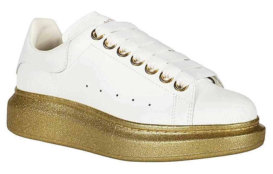 Purchase (W) Zapatillas Alexander McQueen Oversized 'Blanco Oro' 553770WHWKV9075