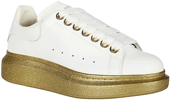 (W) Zapatillas Alexander McQueen Oversized 'Blanco Oro' 553770WHWKV9075 Purchase (W) Zapatillas Alexander McQueen Oversized 'Blanco Oro' 553770WHWKV9075