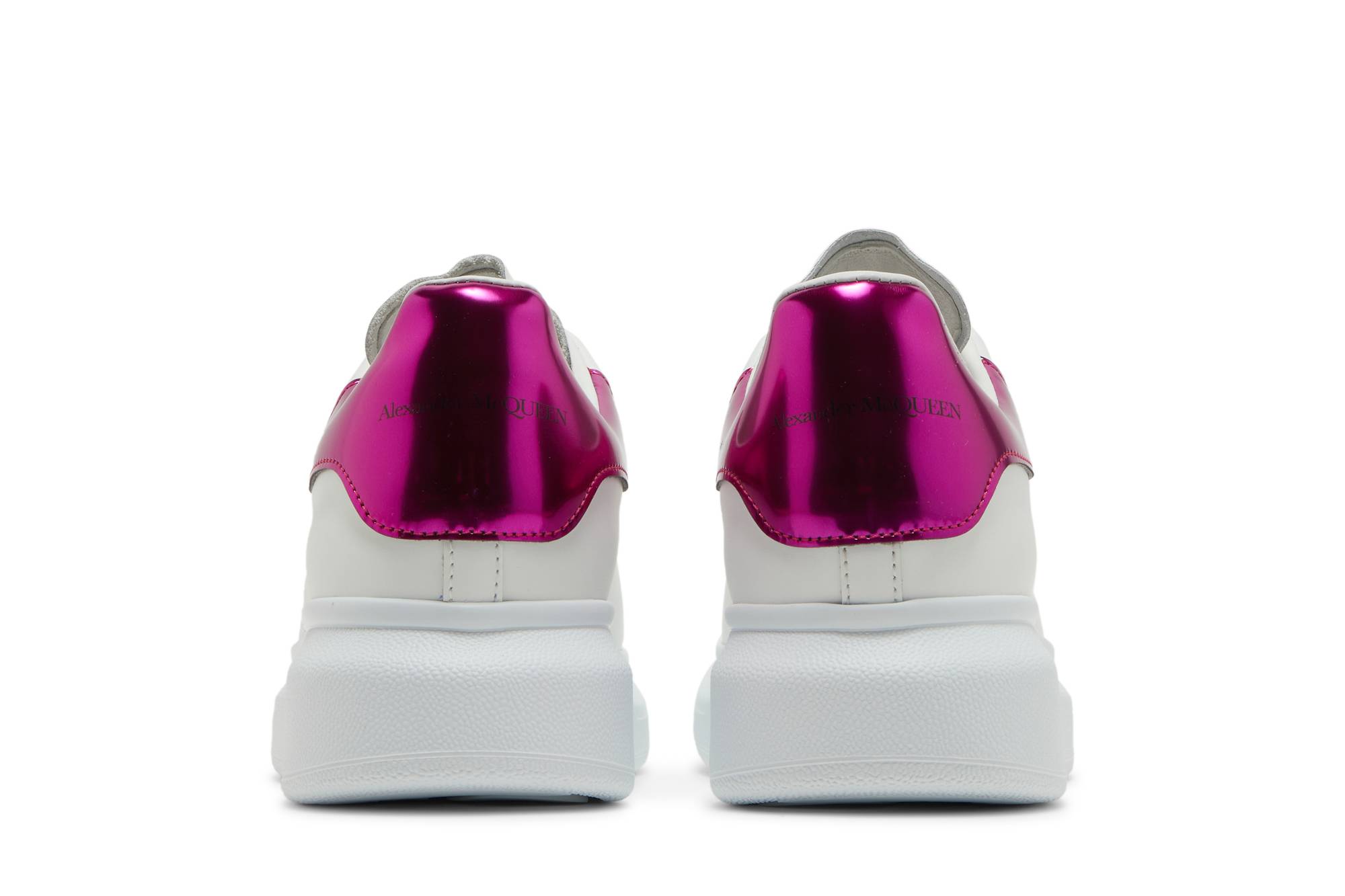Purchase (W) Alexander McQueen Sneakers Oversized 'Putih Pink Printers' 676702-WICGG-9993