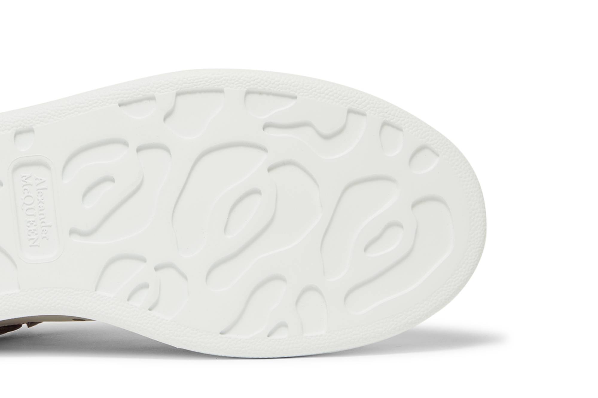 Purchase (W) Alexander McQueen Oversized Sneaker 'Putih Pink Printer' 708750-WICGG-9993