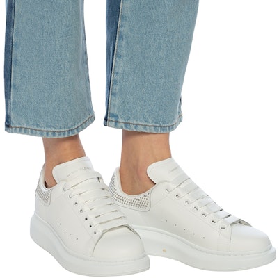 (W) Alexander McQueen Oversized Sneaker 'Putih Perak' 611696-WHQYW-9071 Purchase (W) Alexander McQueen Oversized Sneaker 'Putih Perak' 611696-WHQYW-9071