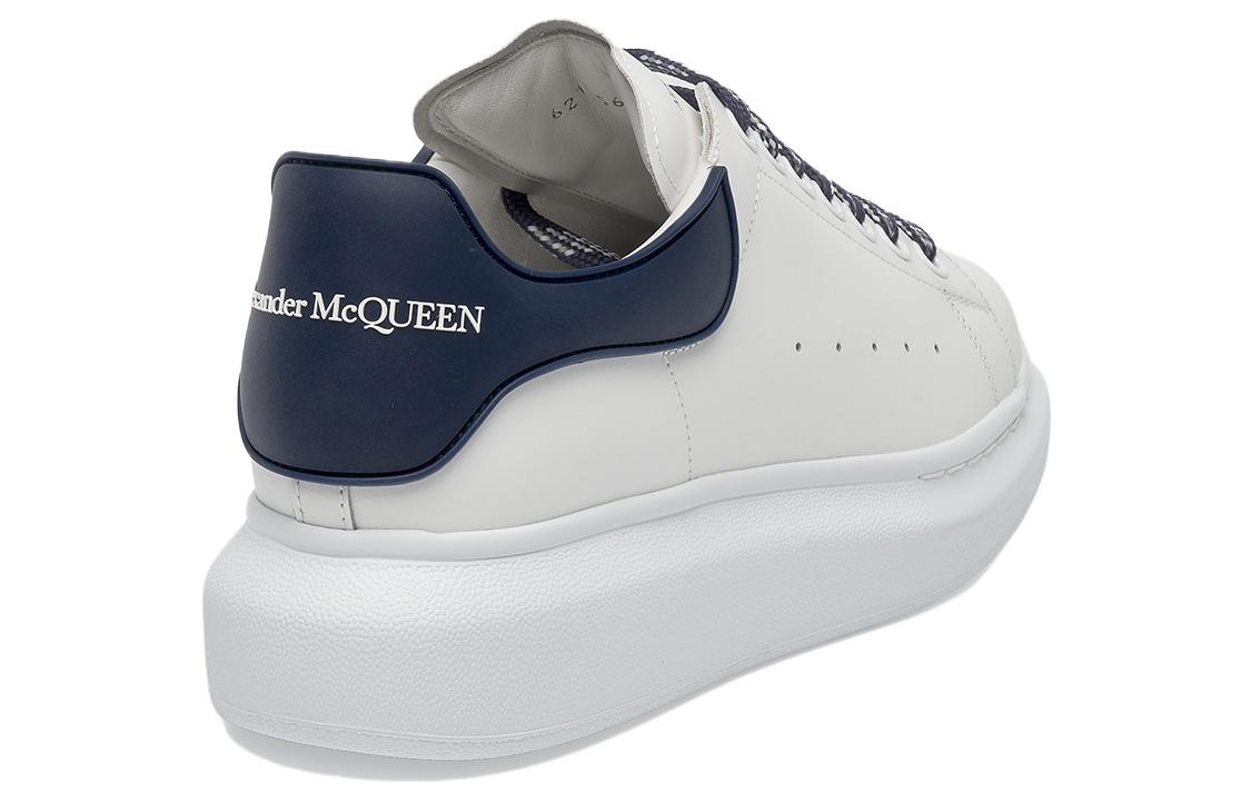 Purchase (W) Alexander McQueen Oversized Sneaker 'Putih Biru Dakwat' 621056-WHXMT-9164