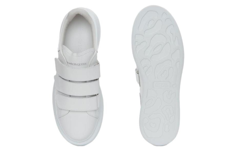 Purchase (W) 알렉산더 맥퀸 오버사이즈 스니커즈 '화이트 이리데슨트' 708074-WHXM2-9035