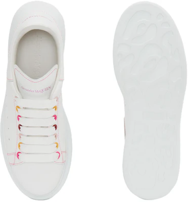 (Women) Alexander McQueen Oversized Sneaker 'White Rainbow' 553770-WHZ4S-9466 Purchase (Women) Alexander McQueen Oversized Sneaker 'White Rainbow' 553770-WHZ4S-9466