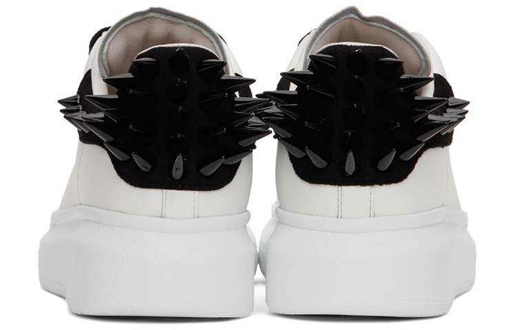 Purchase (W) Alexander McQueen Sepatu Oversized 'Putih Hitam' 676706-WIAFL-9061