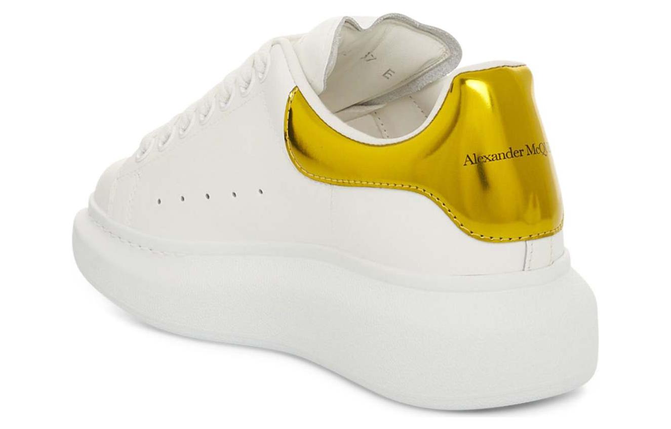 Purchase (W) 亚历山大·麦昆 白黄金属色加厚运动鞋 676702WICGG9429