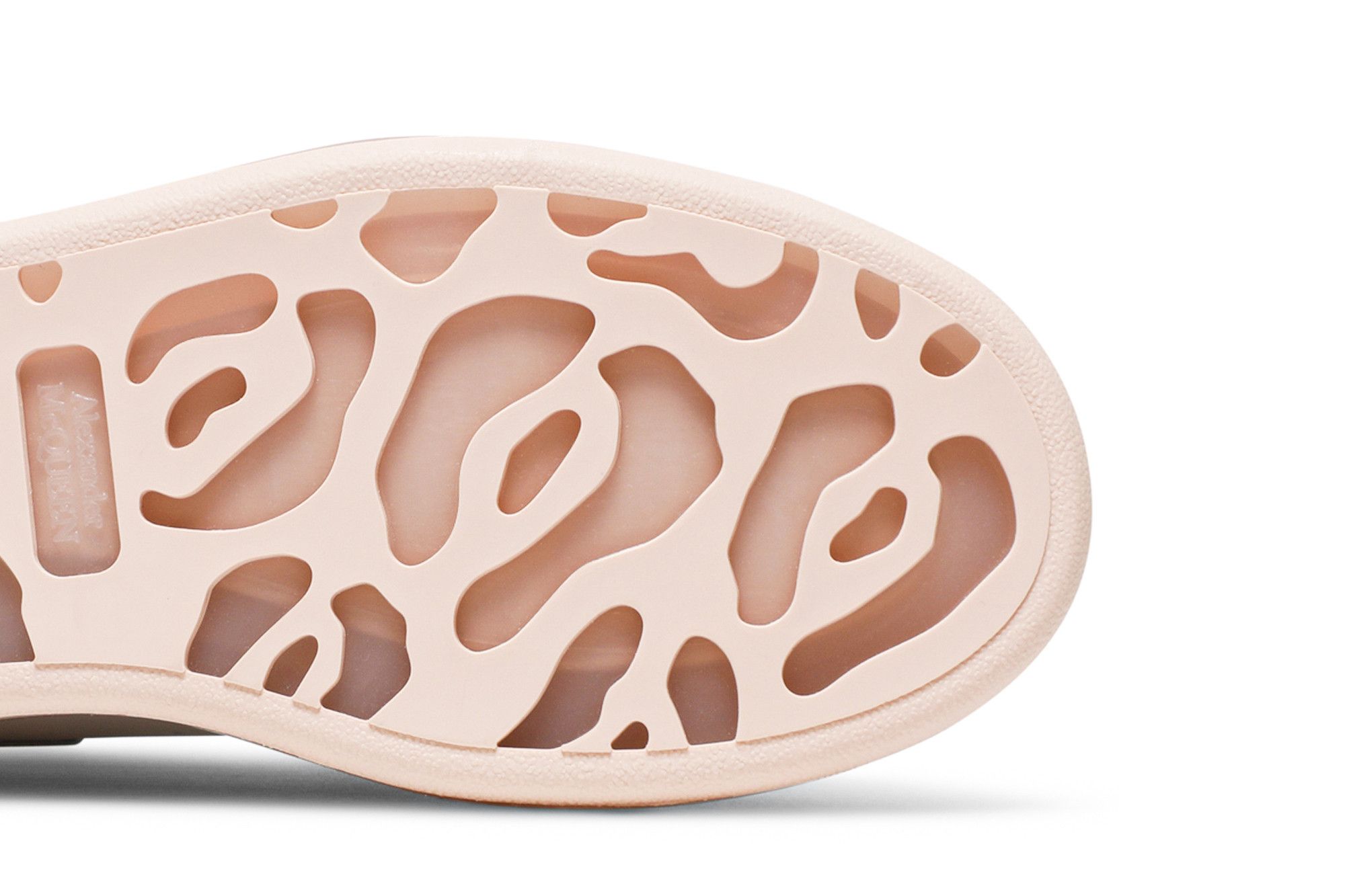 Purchase (W) Alexander McQueen Zapatillas Oversized 'Blanco Oro Rosa' 611698-WHYBY-9053