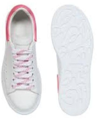 (W) アレキサンダー・マックイーン オーバーサイズスニーカー 白ピンクゼブラ 718157-WICGK-9387 Purchase (W) アレキサンダー・マックイーン オーバーサイズスニーカー 白ピンクゼブラ 718157-WICGK-9387