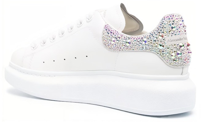 (W) Alexander McQueen Kasut Oversaiz 'Kristal Putih' 666407-WIA4Z-9069 Purchase (W) Alexander McQueen Kasut Oversaiz 'Kristal Putih' 666407-WIA4Z-9069