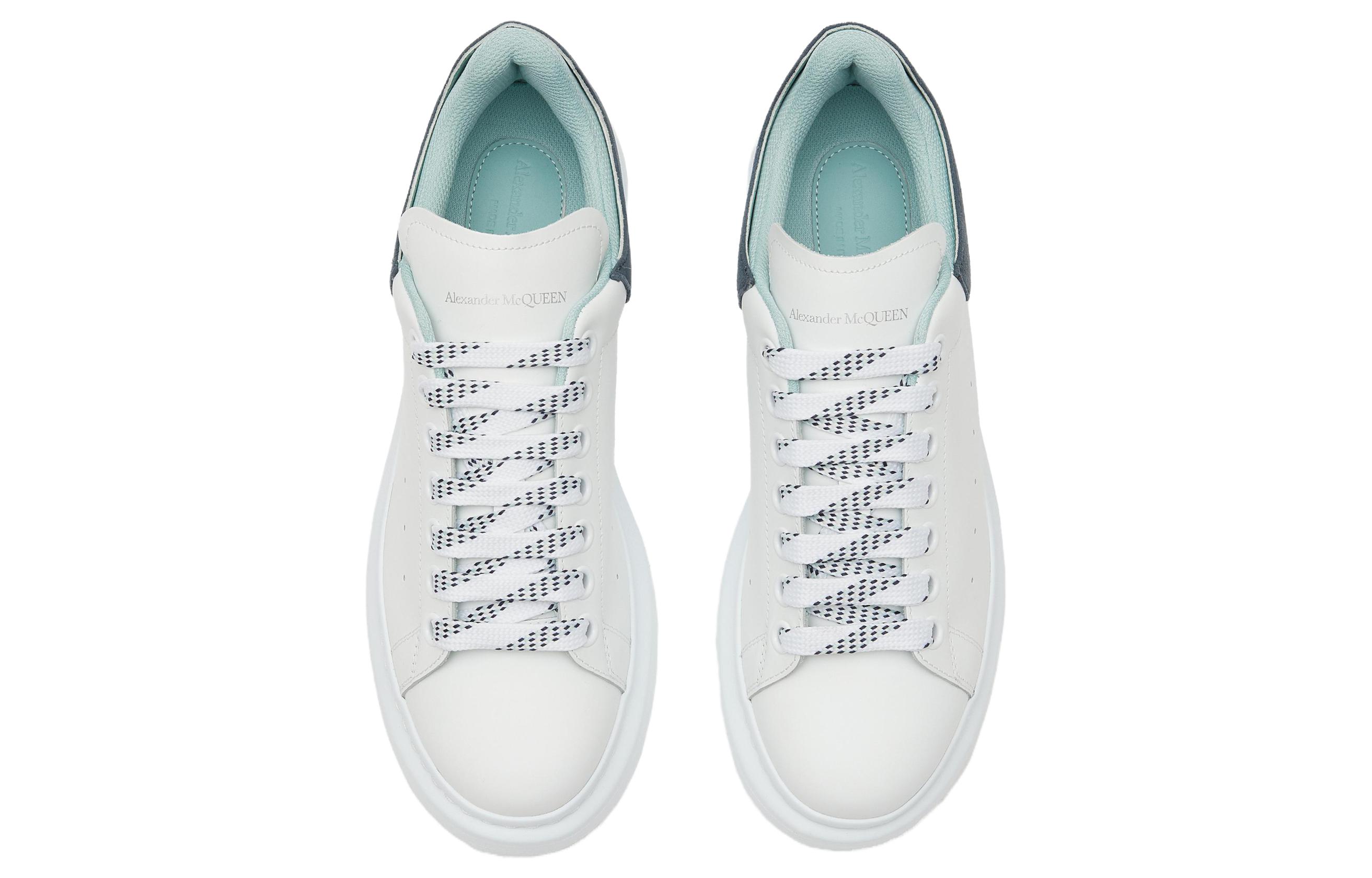 Details for (W) Alexander McQueen Oversized Sneaker 'Putih Anthracite Mint' 697103-WIBNH-9890