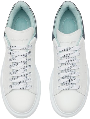 (W) Alexander McQueen Oversized Sneaker 'Putih Anthracite Mint' 697103-WIBNH-9890 Details for (W) Alexander McQueen Oversized Sneaker 'Putih Anthracite Mint' 697103-WIBNH-9890
