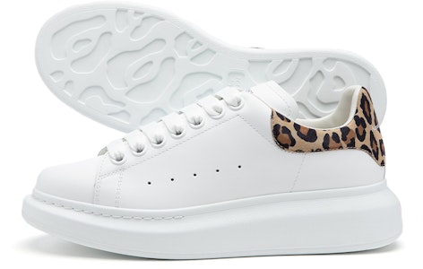 (W) Alexander McQueen Oversized Sneaker 'Putih Leopard' 650787-WHZ4T-9316 Details for (W) Alexander McQueen Oversized Sneaker 'Putih Leopard' 650787-WHZ4T-9316