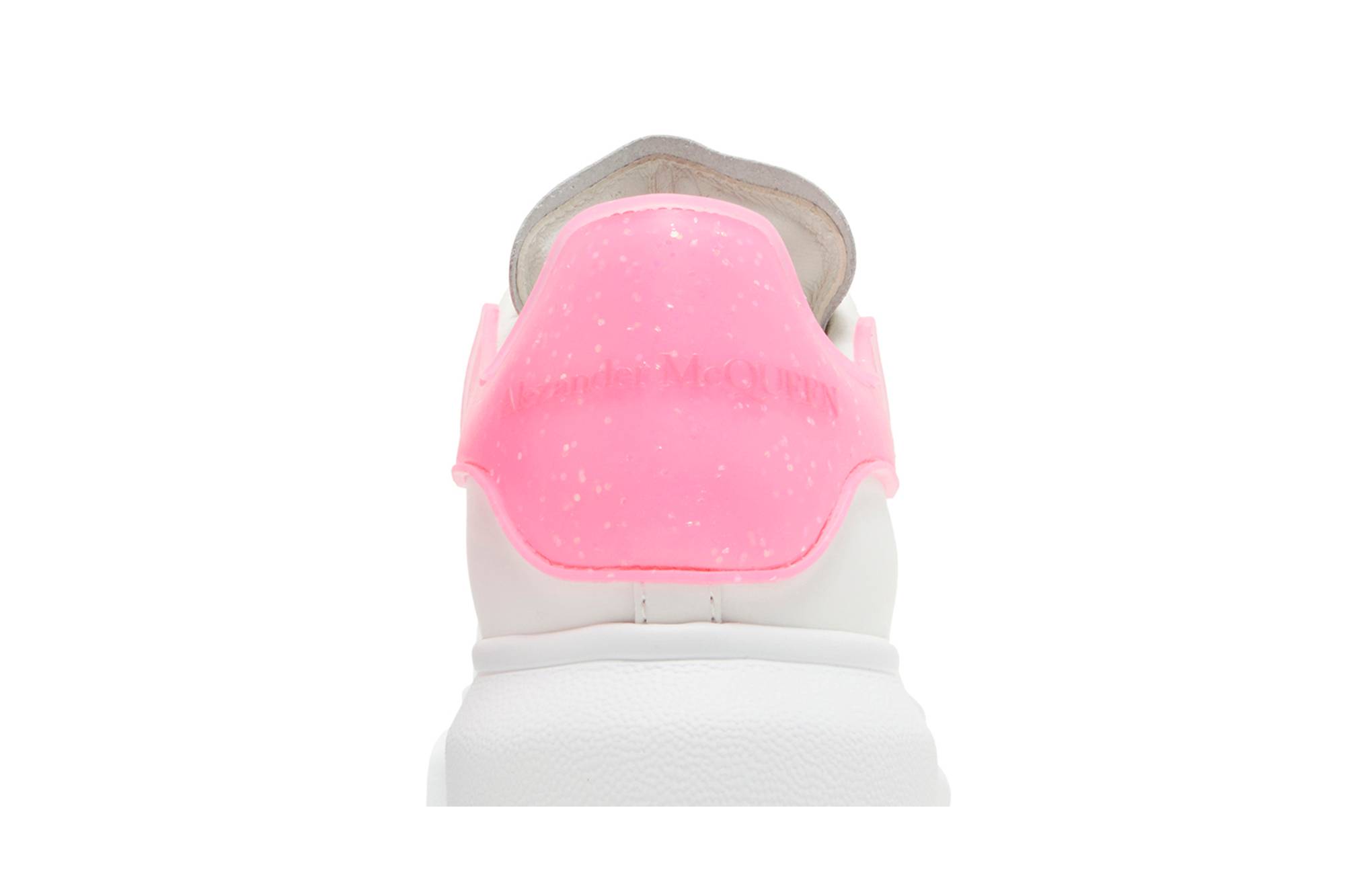 (W) Alexander McQueen Oversized Sneaker 'White Bright Pink' 圖 7