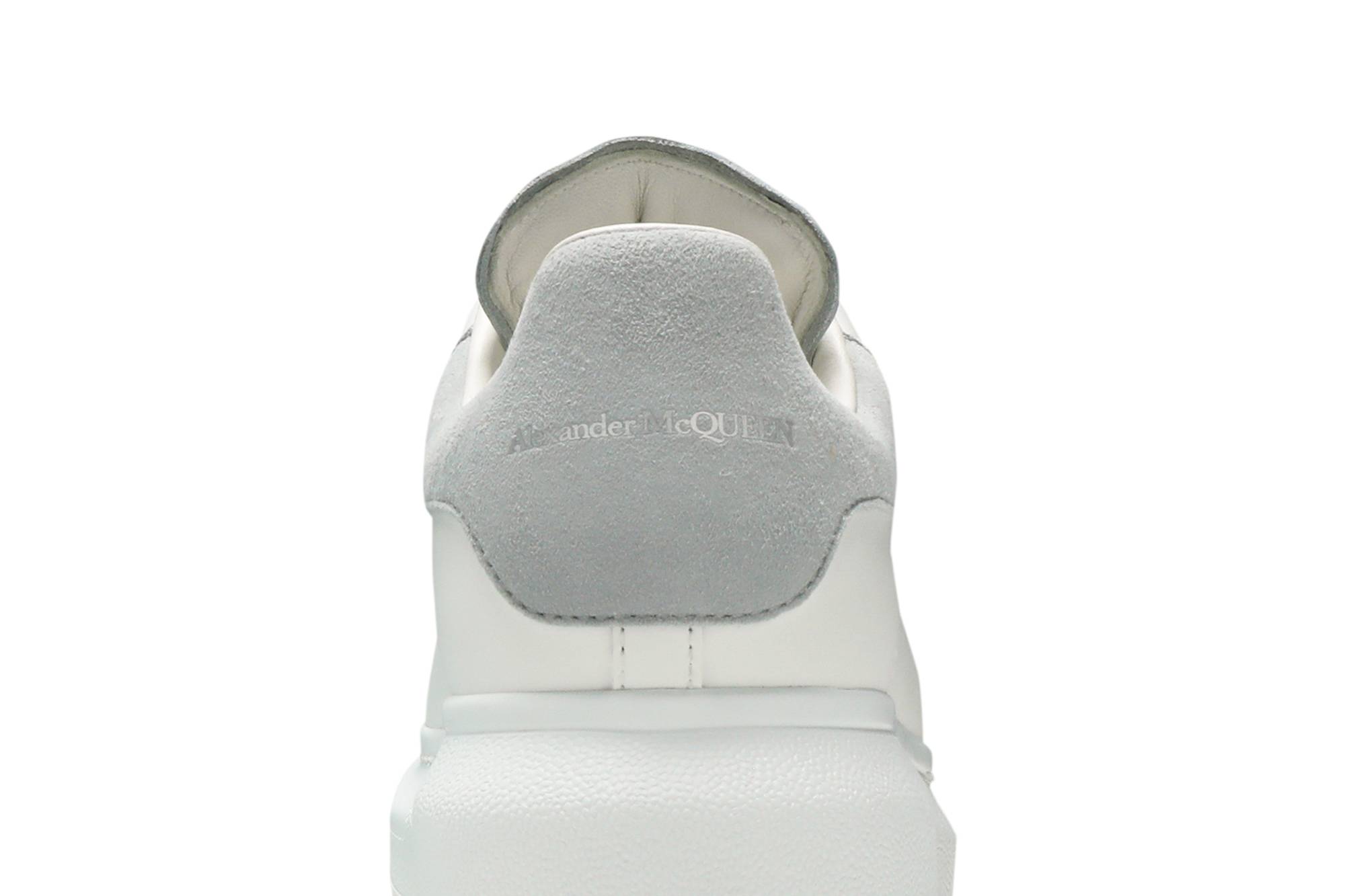 Sizing (W) 亚历山大·麦昆 白色鸽灰色厚底运动鞋 553770-WHGP7-9410