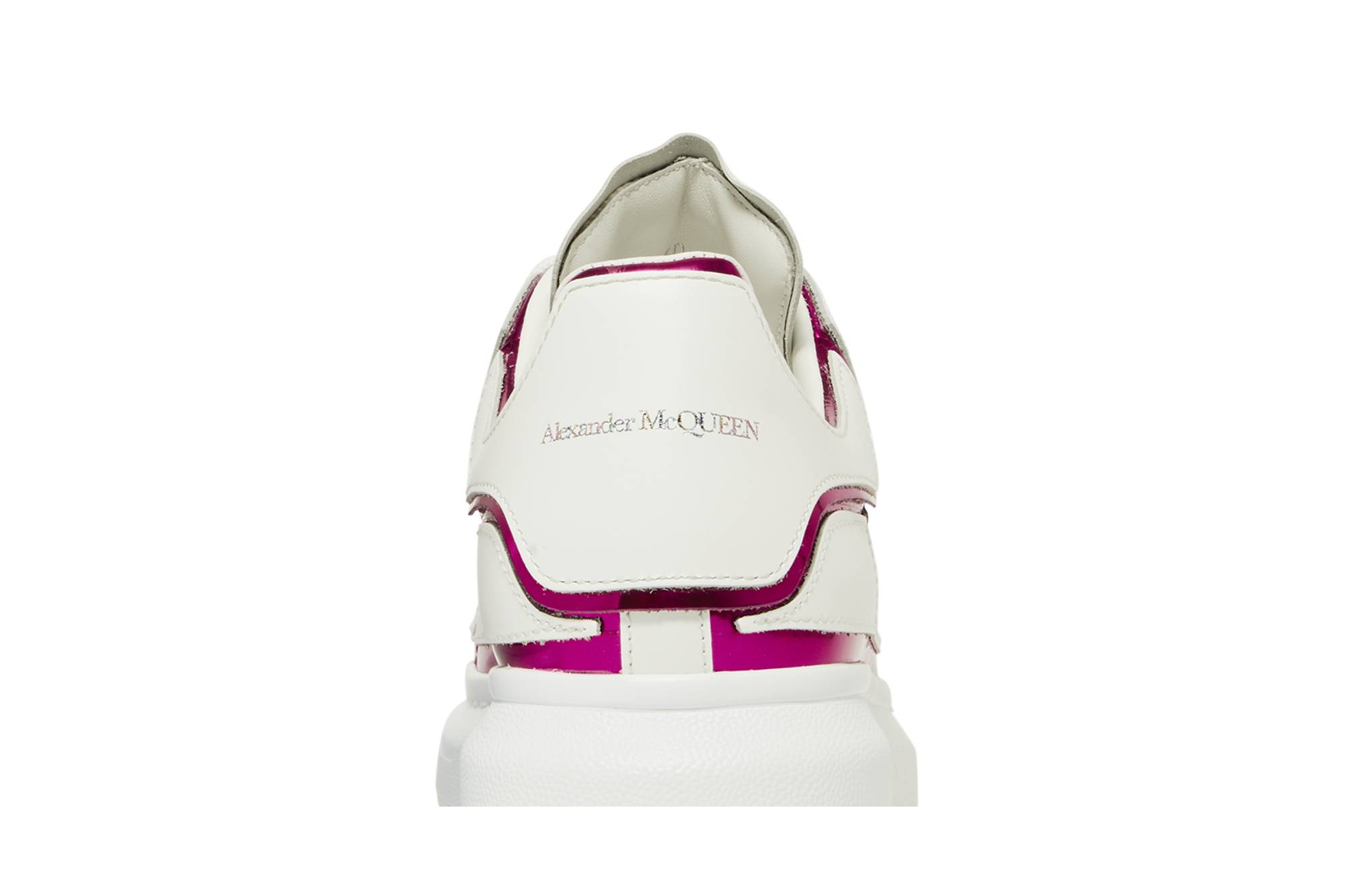 Sizing (W) Alexander McQueen Oversized Sneaker 'Putih Pink Printer' 708750-WICGG-9993