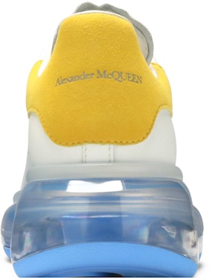 亞歷山大·麥昆 寬型運動 時尚板鞋 女款 白藍黃 Sizing 亞歷山大·麥昆 寬型運動 時尚板鞋 女款 白藍黃