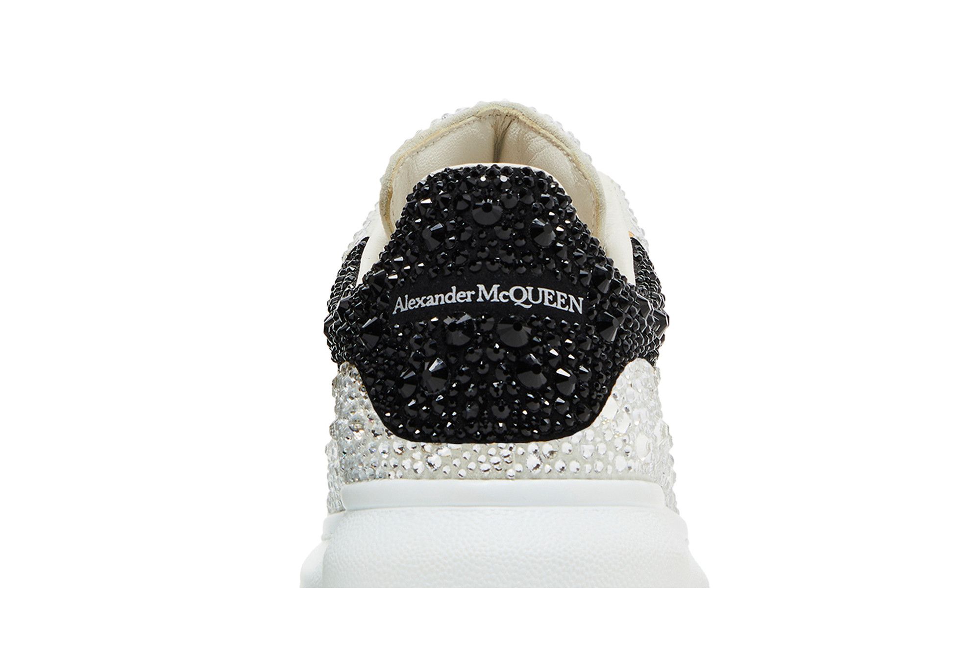 Sizing (W) Zapatillas Alexander McQueen Oversized 'Blanco Negro Cristal' 611697-WHZ39-9329