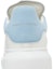 Sizing (W) Alexander McQueen Oversized Sneaker 'Putih Biru Muda' 553770-WHGP7-9412