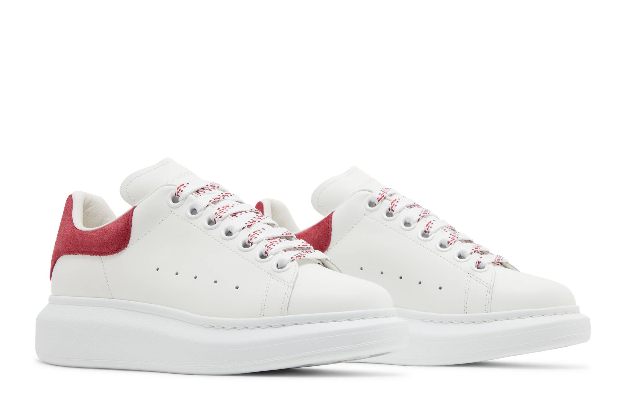 (W) Alexander McQueen Oversized Sneaker 'White Cherry' 圖 8