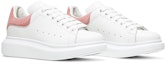 Cheap (W) Alexander McQueen Oversized Sneaker 'Putih Rose Quartz' 650788-WHZ4K-9648