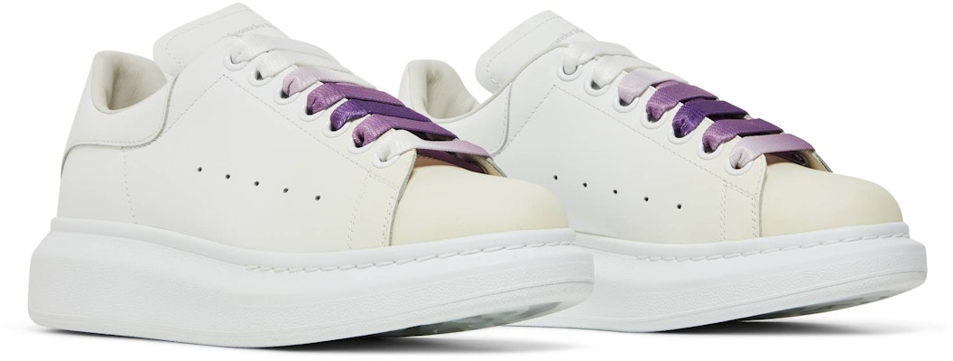 (W) Alexander McQueen Oversized Sneaker 'Putih Violet' 650791-WHZ4N-9104 Cheap (W) Alexander McQueen Oversized Sneaker 'Putih Violet' 650791-WHZ4N-9104