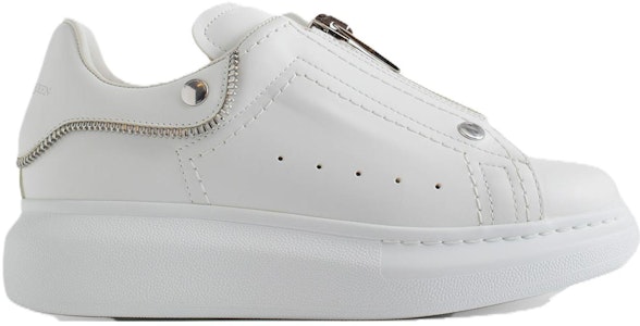 (W) 알렉산더 맥퀸 화이트 가죽 로우탑 (편안함) 766896WIEE19071 Order (W) 알렉산더 맥퀸 화이트 가죽 로우탑 (편안함) 766896WIEE19071