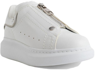 (W) 알렉산더 맥퀸 화이트 가죽 로우탑 (편안함) 766896WIEE19071 Lookbook (W) 알렉산더 맥퀸 화이트 가죽 로우탑 (편안함) 766896WIEE19071