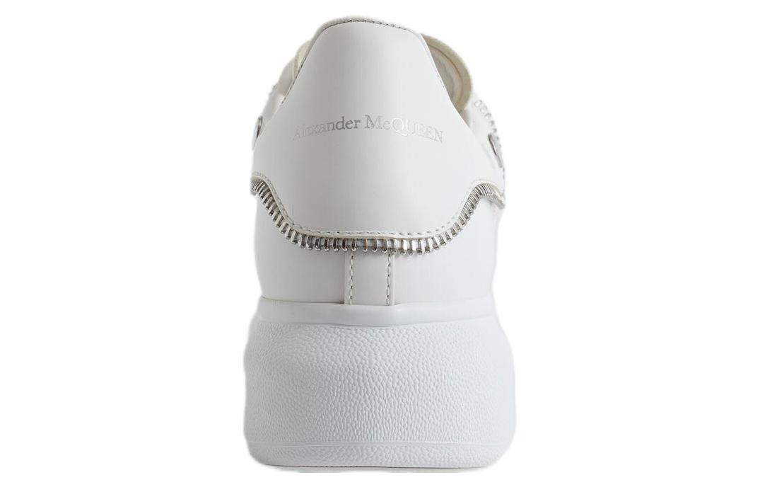 Purchase (W) アレキサンダー・マックイーン 白レザー快適ローカット 766896WIEE19071
