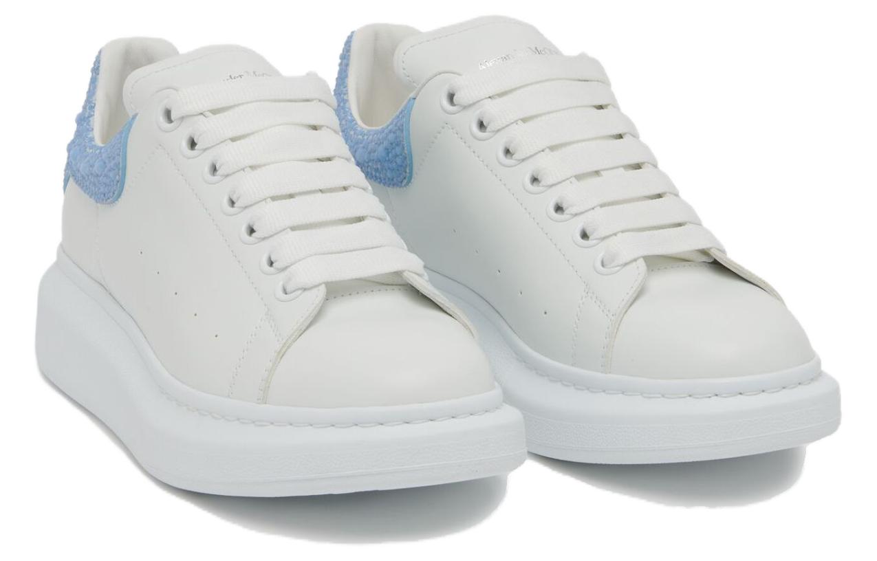 Shop (W) Zapatillas Alexander McQueen Oversized 'Blanco Azul Bebé' 718243WIEEI9412