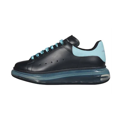 (W) Alexander McQueen Oversized Sneakers 'Black Light Blue'