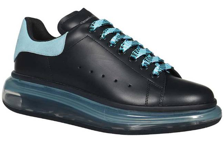 (W) Alexander McQueen Oversized Sneakers 'Black Light Blue' 圖 3