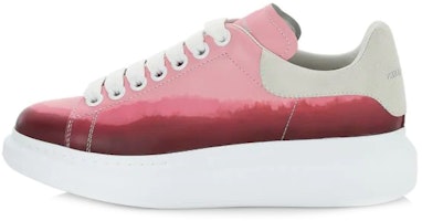 (Women) Alexander McQueen Oversized Sneakers 'Pink Dip-Dyed' 653938WIA469392 (Women) Alexander McQueen Oversized Sneakers 'Pink Dip-Dyed' 653938WIA469392