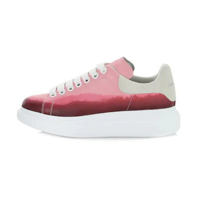 (W) Alexander McQueen Oversized Sneakers 'Pink Dip-Dyed'