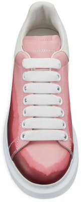 (W) アレキサンダー・マックイーン レディース ピンクディップ染めオーバーサイズスニーカー 653938WIA469392 Shop (W) アレキサンダー・マックイーン レディース ピンクディップ染めオーバーサイズスニーカー 653938WIA469392