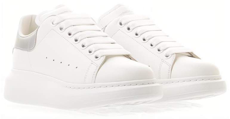 (W) Alexander McQueen Kasut Oversaiz 'Perak Putih' 781742WIEE99071 Order (W) Alexander McQueen Kasut Oversaiz 'Perak Putih' 781742WIEE99071