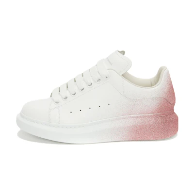 (W) Alexander McQueen Oversized Sneakers 'White Pink'