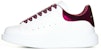 (W) 알렉산더 맥퀸 오버사이즈 스니커즈 '화이트 버건디' 718232WIE828847