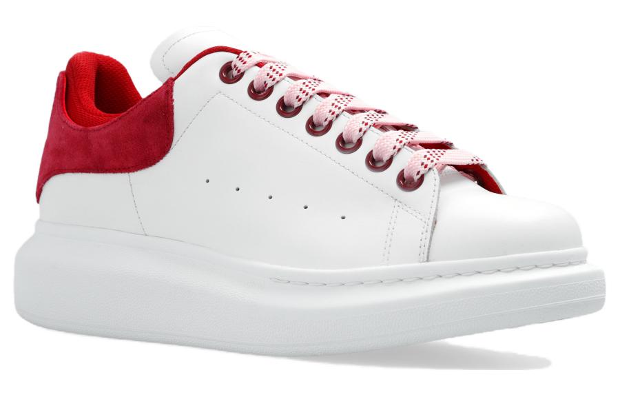(W) Alexander McQueen Oversized Sneakers 'White Red' 圖 2