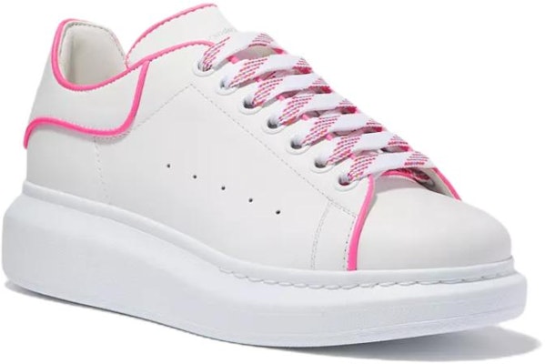 (W) 亚历山大·麦昆 经典爆款增高小白鞋 '白色荧光粉' 697600-WIBNI-9757 Order (W) 亚历山大·麦昆 经典爆款增高小白鞋 '白色荧光粉' 697600-WIBNI-9757