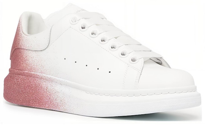 (Women) Alexander McQueen Oversized Sneakers 'White Pink' 685672WIB9M9287 Lookbook (Women) Alexander McQueen Oversized Sneakers 'White Pink' 685672WIB9M9287