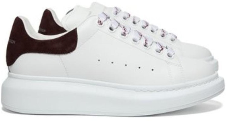 (W) 알렉산더 맥퀸 오버사이즈 스니커즈 '화이트 버건디' 718232WIE828847 Lookbook (W) 알렉산더 맥퀸 오버사이즈 스니커즈 '화이트 버건디' 718232WIE828847