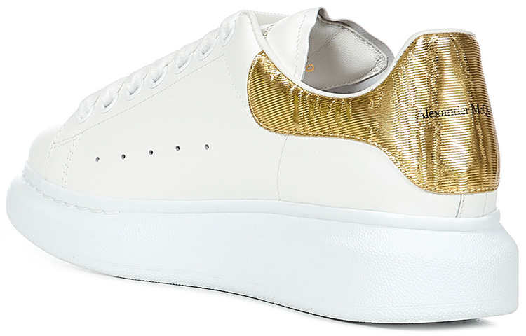 (W) Alexander McQueen Oversized Sneakers 'White Gold' 圖 3