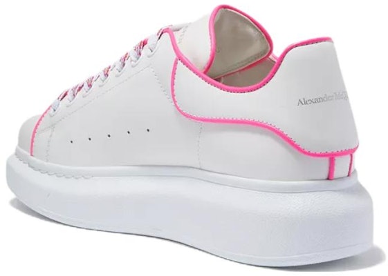 (W) 亚历山大·麦昆 经典爆款增高小白鞋 '白色荧光粉' 697600-WIBNI-9757 Shop (W) 亚历山大·麦昆 经典爆款增高小白鞋 '白色荧光粉' 697600-WIBNI-9757