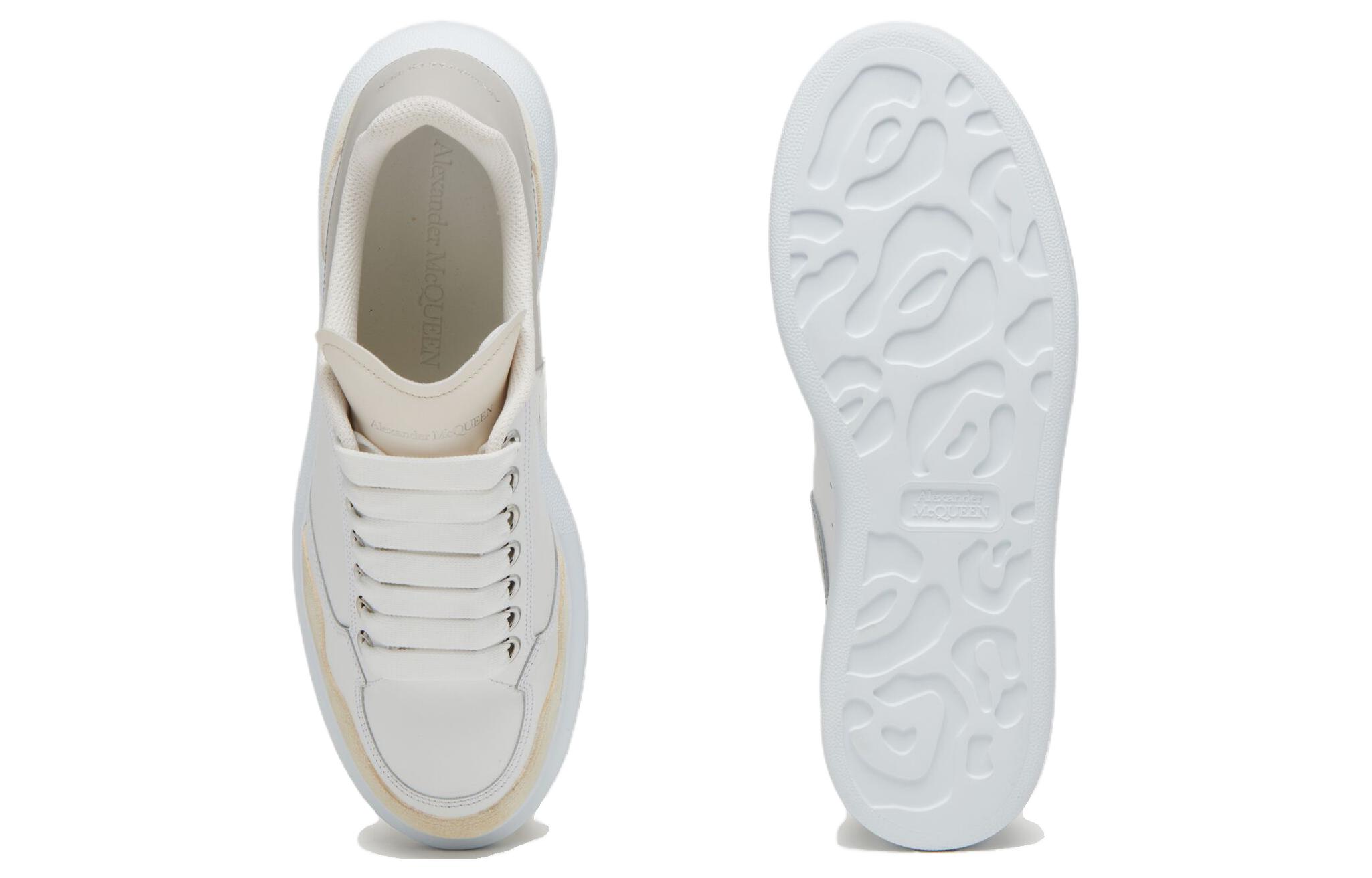 Purchase (W) Alexander McQueen Sneakers Oversized 'Putih Vanilla Semen' 758982WIA5V7788