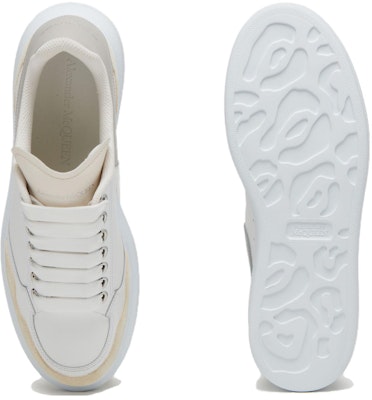 (W) Alexander McQueen Sneakers Oversized 'Putih Vanilla Semen' 758982WIA5V7788 Purchase (W) Alexander McQueen Sneakers Oversized 'Putih Vanilla Semen' 758982WIA5V7788