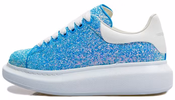 (Women) Alexander McQueen Oversized Sneakers Glitter Heavenly 'Blue' 558944W4T634543 (Women) Alexander McQueen Oversized Sneakers Glitter Heavenly 'Blue' 558944W4T634543