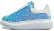 Buy (W) Alexander McQueen Sneakers Besar Glitter Biru 'Heavenly' 558944W4T634543