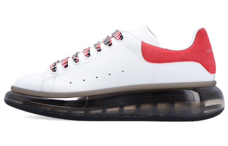 (Women) Alexander McQueen Oversized Transparent 'White Red' 611698WHXMA9629